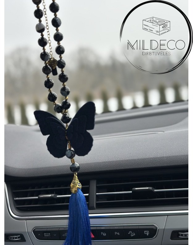 Automobilio aksesuaras "Drugelis" kvepiantis