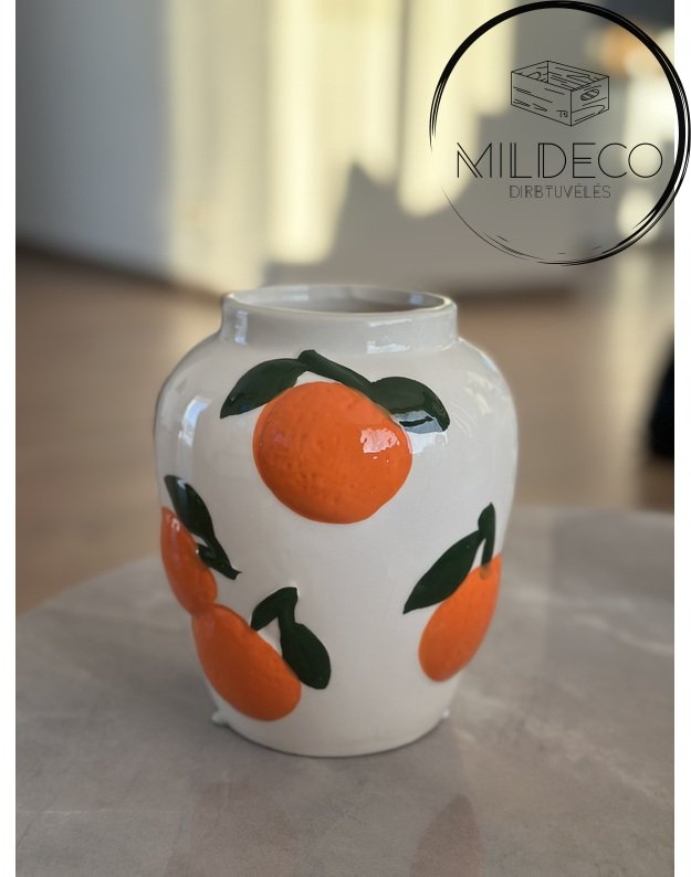  Vaza "Mandarinai" be gėlių 1