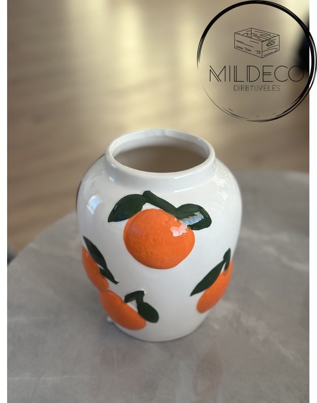  Vaza "Mandarinai" be gėlių 2