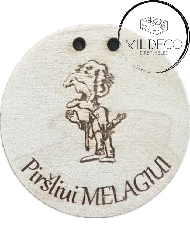 Medinos medalis "Piršliui MELAGIUI"