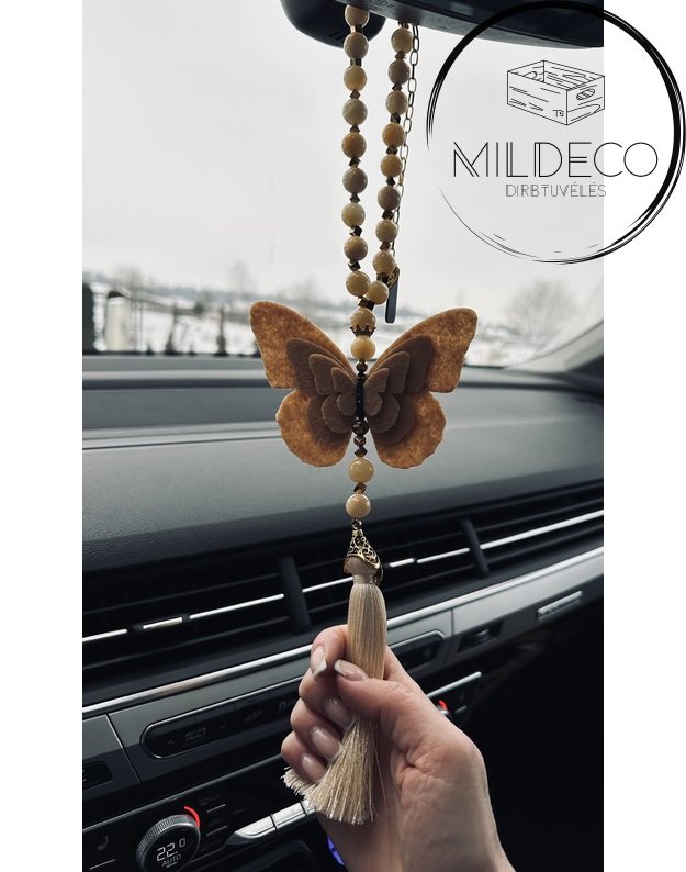 Automobilio aksesuaras DRUGELIS , kvepiantis