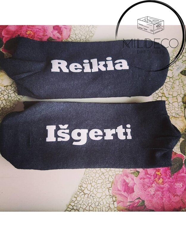 Kojinės "Reikia išgerti"