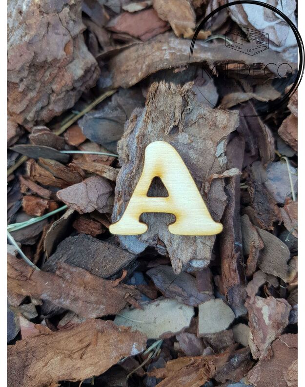 Medinė raidė "A"
