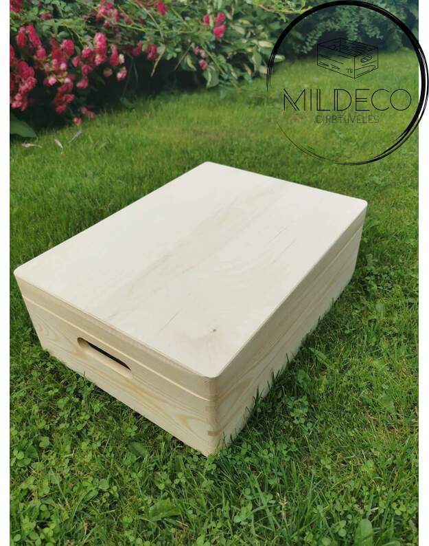 Medinė dėžė 30x40x13,5 cm