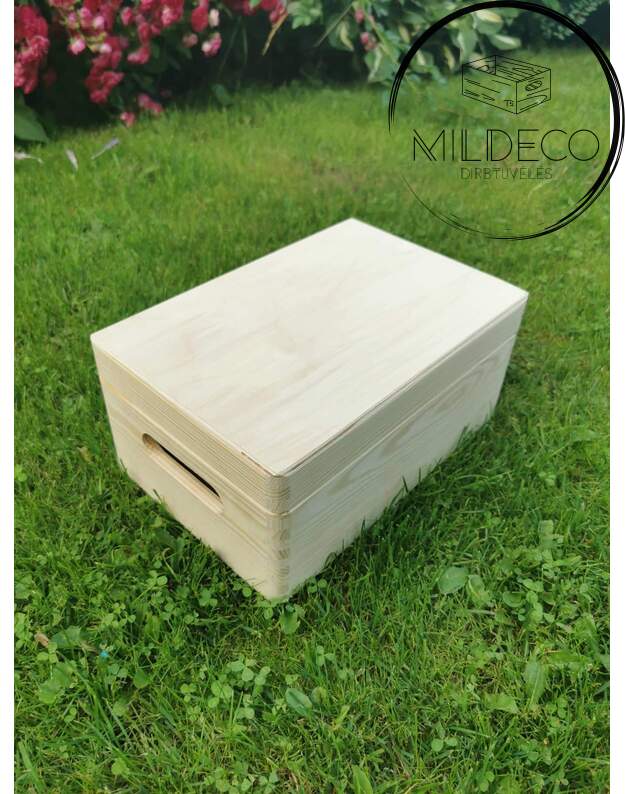 Medinė dėžė 30x20x13,5cm