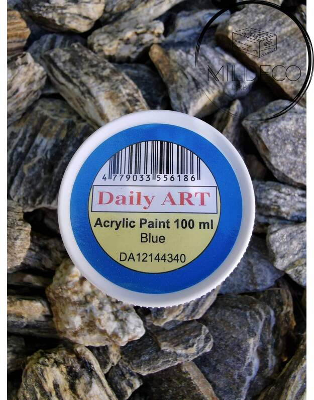 Akriliniai dažai 100ml spalva  BLUE